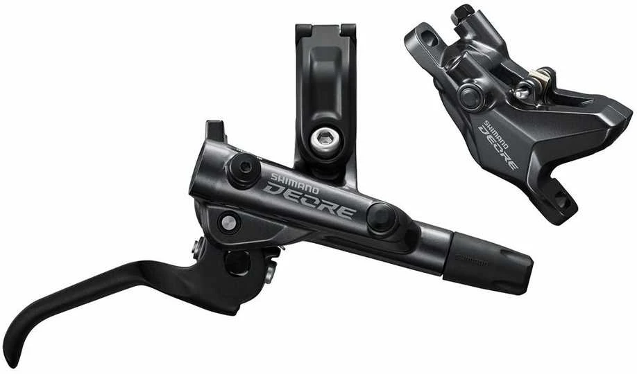 Diskiniai stabdžiai galiniai Shimano DEORE BL/BR-M6100(L) resin J-Kit juodas