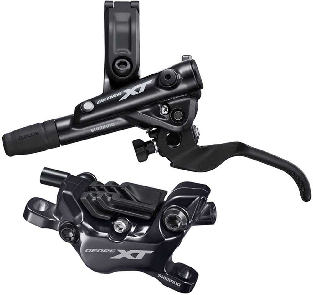 Diskiniai stabdžiai priekiniai Shimano XT BL/BR-M8120 metal w/fin