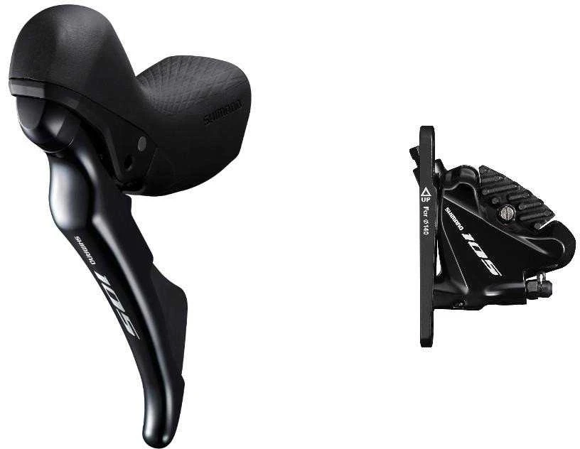 Stabdžių pavarų rankenėlė su hidrauliniais stabdžiais Shimano ST-R7020(L) BR7070(F) 105