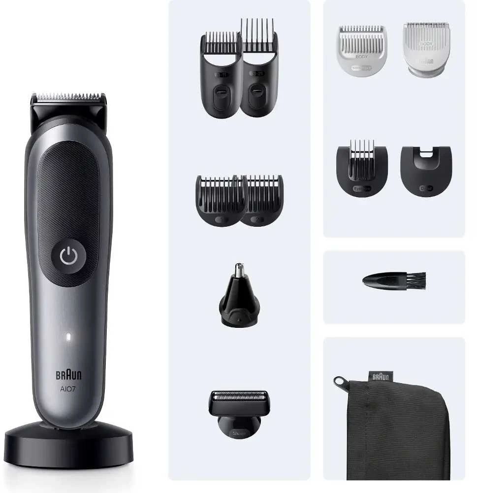 AIO7560 Braun Kirpimo Rinkinys Viskas Viename 13in1