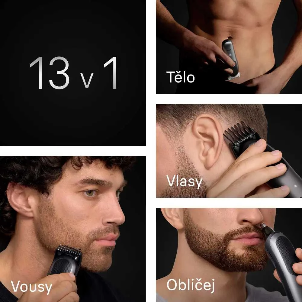 AIO7560 Braun Kirpimo Rinkinys Viskas Viename 13in1