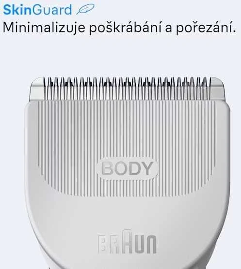 BG3500 Braun kūno plaukų kirpimo mašinėlė