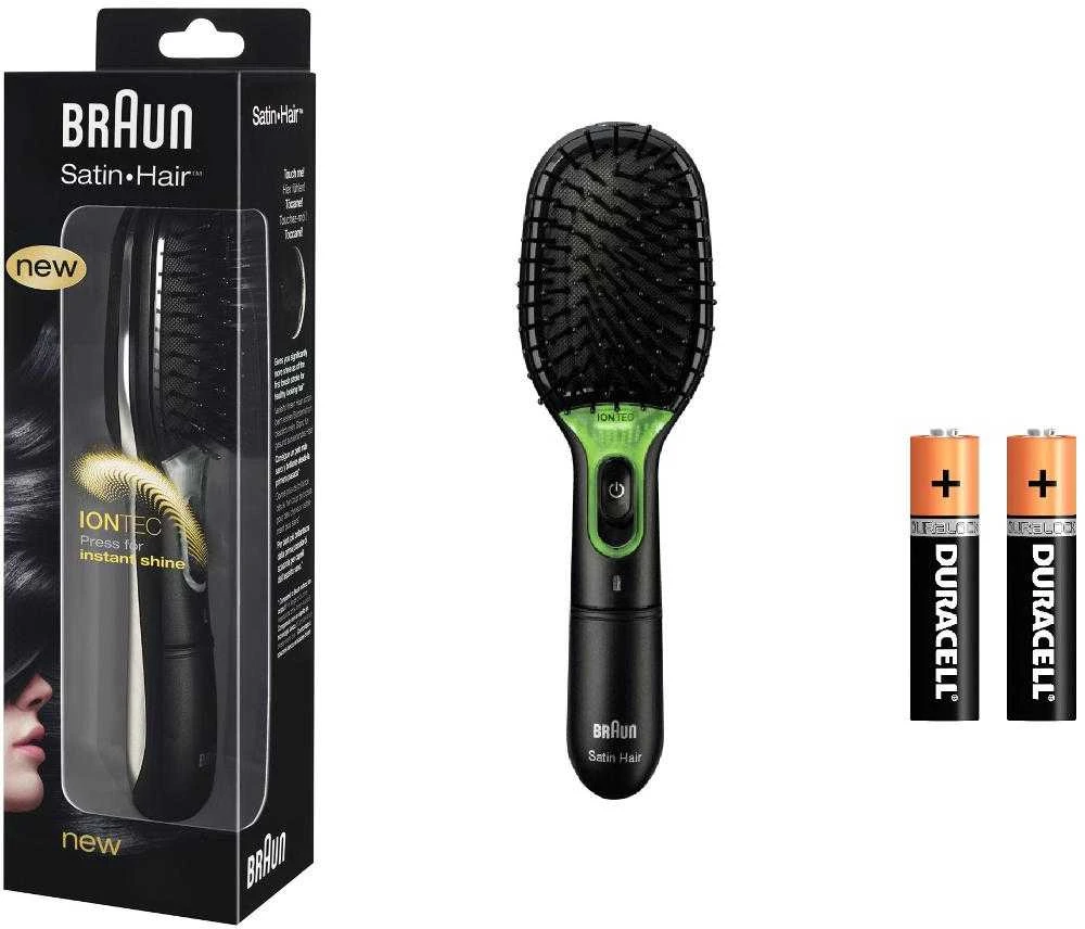 Plaukų džiovintuvas Braun | BR710 | Garantija 24 mėn. | Ion conditioning | Juodas/Žalias