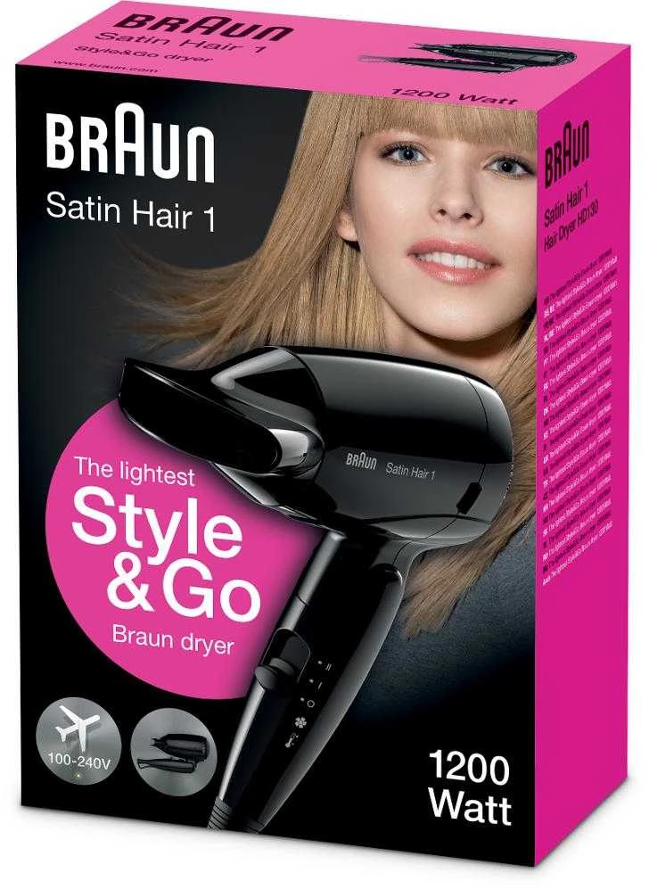 Braun Satin Hair Dryer 1 HD130
