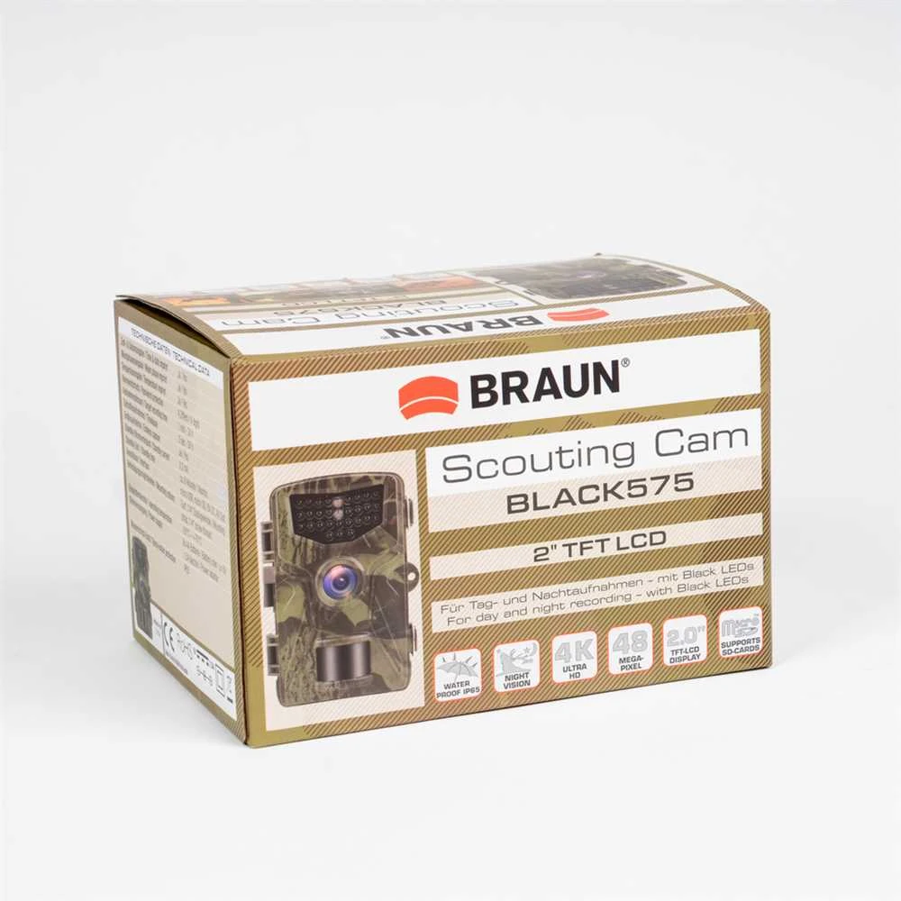 Braun Scouting Cam Juodas 575 Trail Camera
