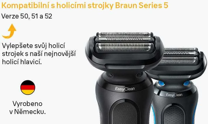 BRAUN 54B Naujos 5 ir 6 serijos skutimo galvutė