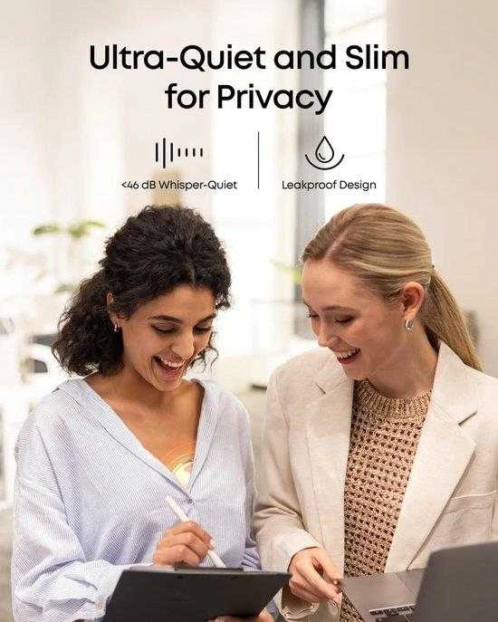 Anker Eufy E20 elektrinis pientraukis, šildomas, laisvų rankų įranga, tylus, programėlių valdymas