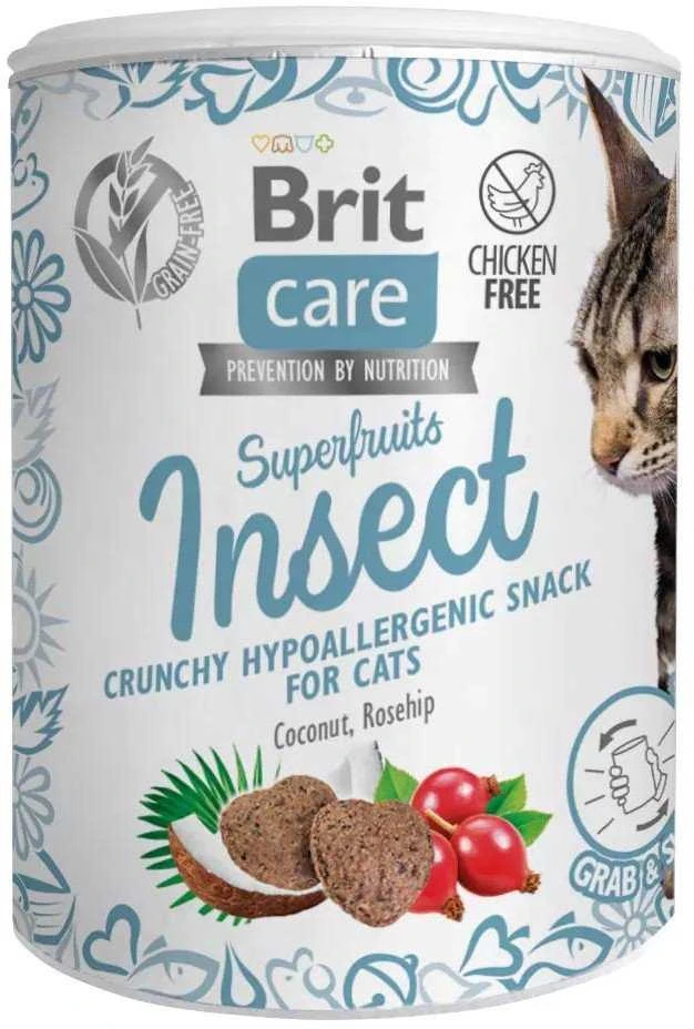BRIT CARE Cat Superfruits Kitten skanėstai 100g