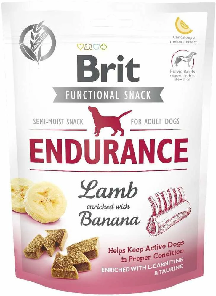BRIT Functional Snack Endurance Lamb – skanėstas šunims – 150g