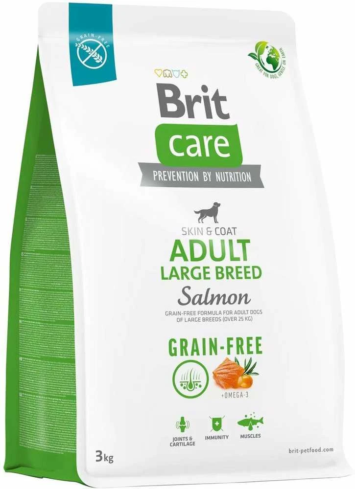 Brit Care GF Adult LB su lašiša ir bulvėmis 3kg