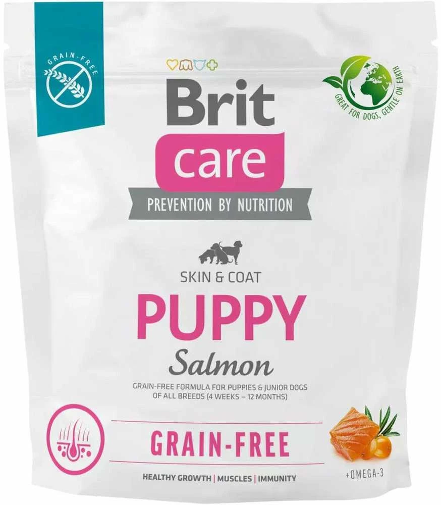 Šunų Maistas - Brit Care Su Lašiša 1kg