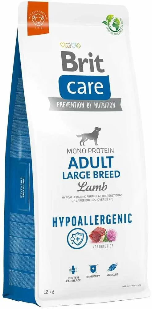 Brit Care HP Adult LB su ėriena ir ryžiais NEW 12 kg