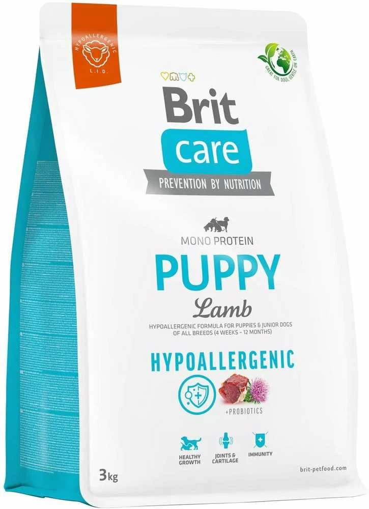 Brit Care HP Puppy su ėriena ir ryžiais NEW 3kg