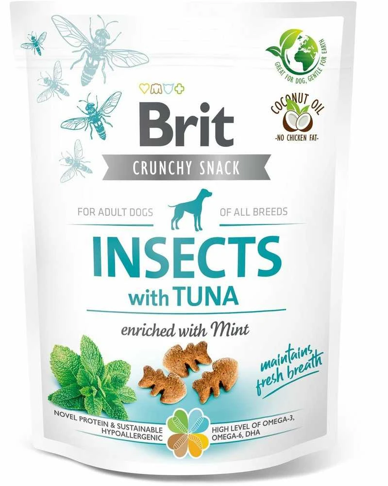 Brit Skanėstas Care Dog Insect&Tuna 200g