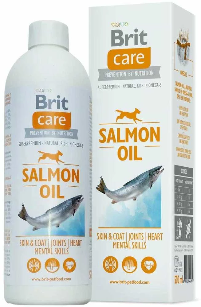BRIT CARE Dog lašišų aliejus 500ml