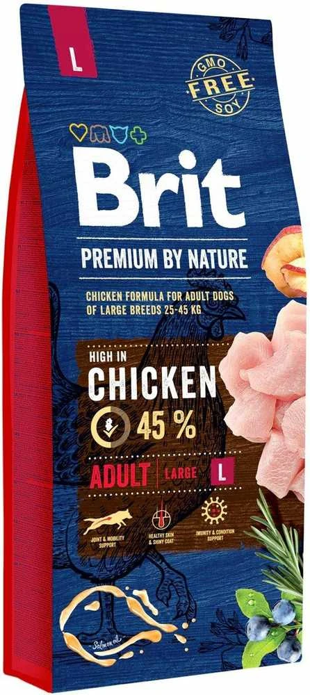 BRIT PREMIUM Dog by Nature Adult L 15 kg