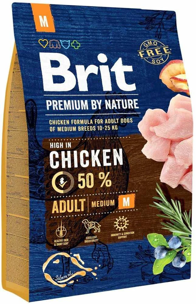 Brit Premium Dog by Nature Adult M 3kg