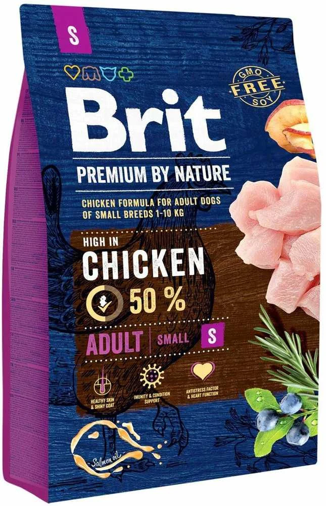 BRIT PREMIUM Dog by Nature Adult S 3kg