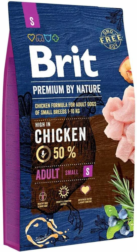 BRIT PREMIUM Dog by Nature Adult S 8kg