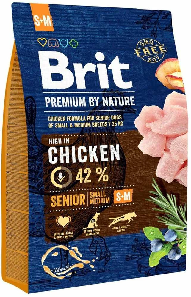 BRIT PREMIUM Dog by Nature Senior S/M 3kg