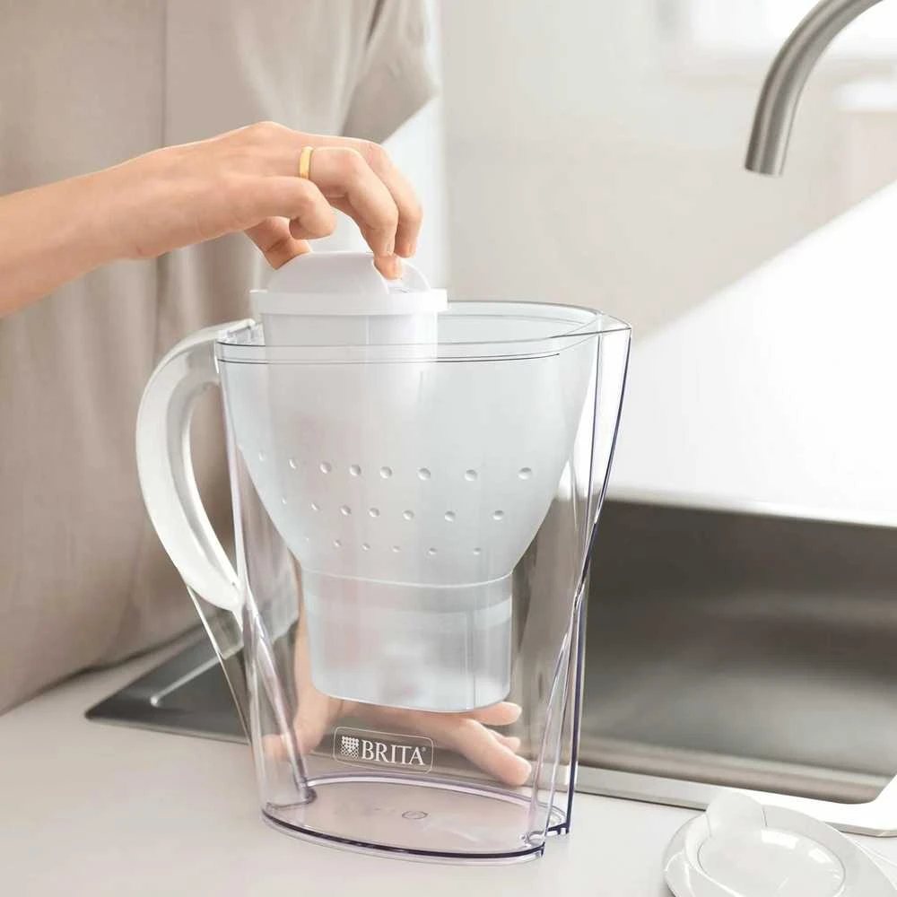 Vandens filtravimo ąsotis BRITA Marella Cool Graphite, 2,4 l + 1 vandens filtravimo filtras