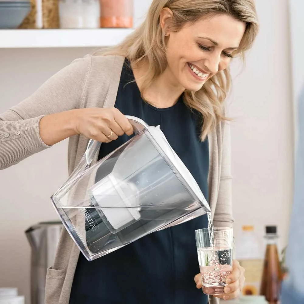 Vandens filtravimo ąsotis BRITA Marella Cool Graphite, 2,4 l + 1 vandens filtravimo filtras