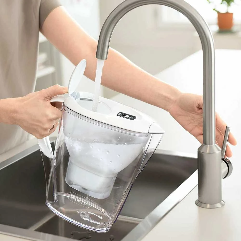 Vandens filtravimo ąsotis BRITA Marella Cool Graphite, 2,4 l + 1 vandens filtravimo filtras
