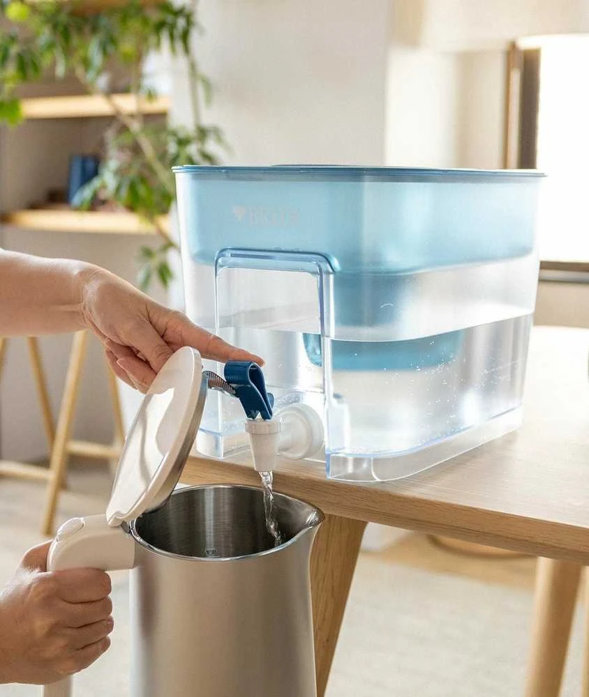 Vandens filtras-talpa BRITA FLOW, 8,2L, mėlynos spalvos