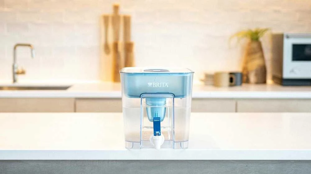 Vandens filtras-talpa BRITA FLOW, 8,2L, mėlynos spalvos