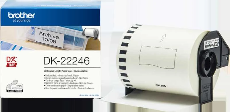 BROTHER DK22246 POPIERINIS JUOSTOS 103 MM