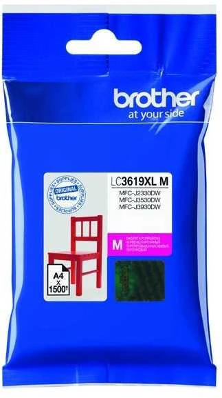 Brother LC3619XL (LC3619XLM) Rašalinė kasetė, Purpurinė