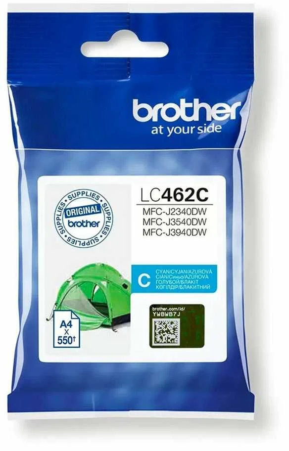 Brother LC462C žalsvai mėlyna