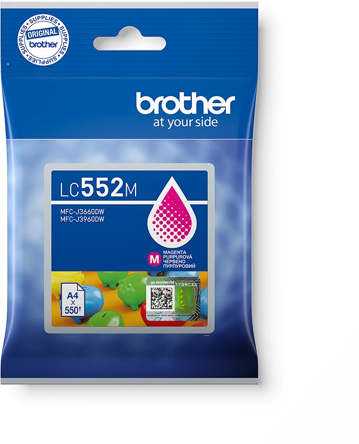 Brother LC 552M purpurinis