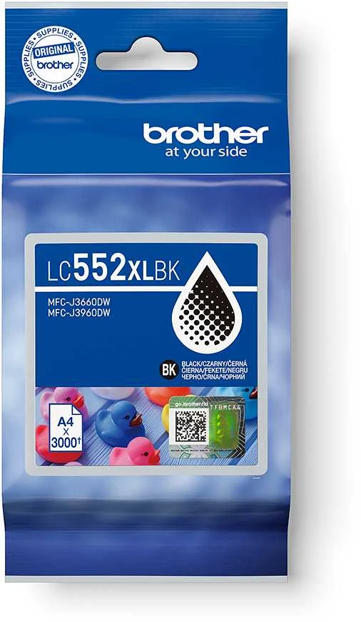 Brother LC 552XLBK juoda