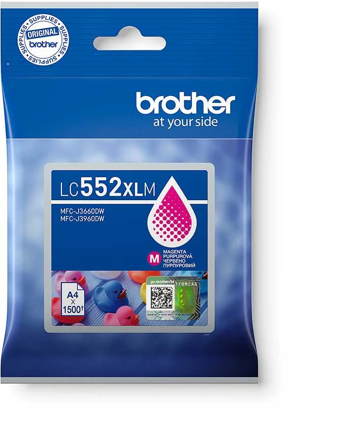 Brother LC 552XLM violetinė
