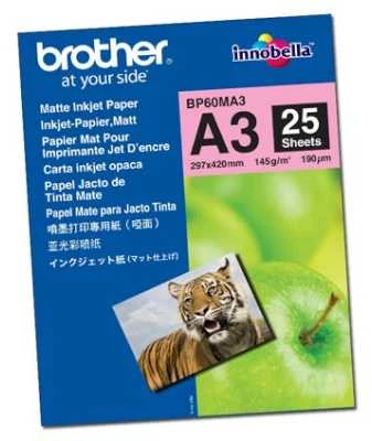 BROTHER MATINIS RAŠALINIS POPIERIUS A3 (25SH)