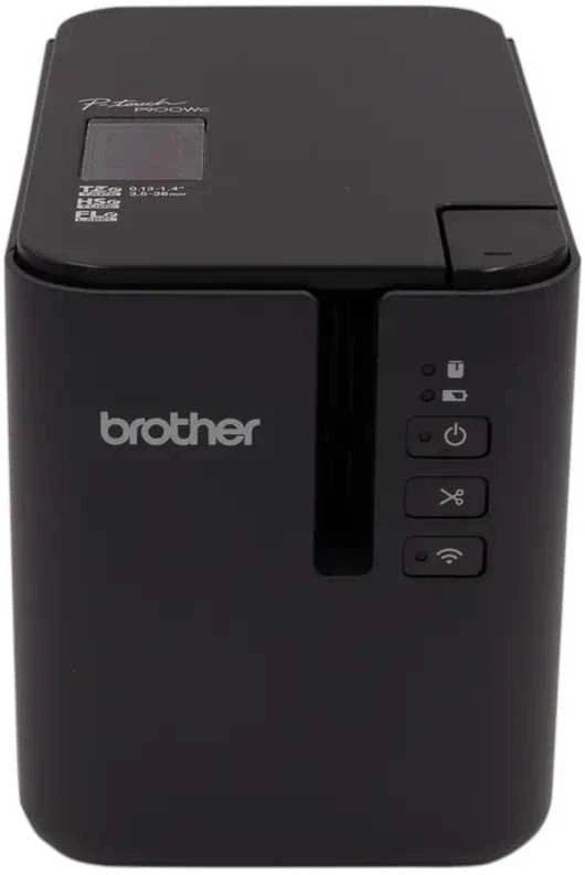 BROTHER etikečių spausdintuvas PT-P900W - 36mm, TZe juostos, WIFI, profesionalus kompiuterinis etikečių spausdintuvas