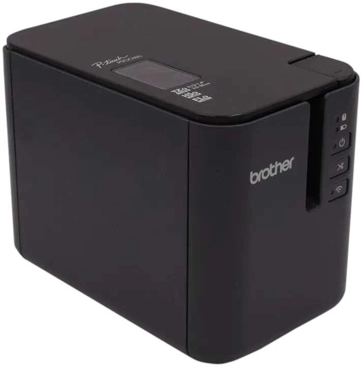 BROTHER etikečių spausdintuvas PT-P900W - 36mm, TZe juostos, WIFI, profesionalus kompiuterinis etikečių spausdintuvas