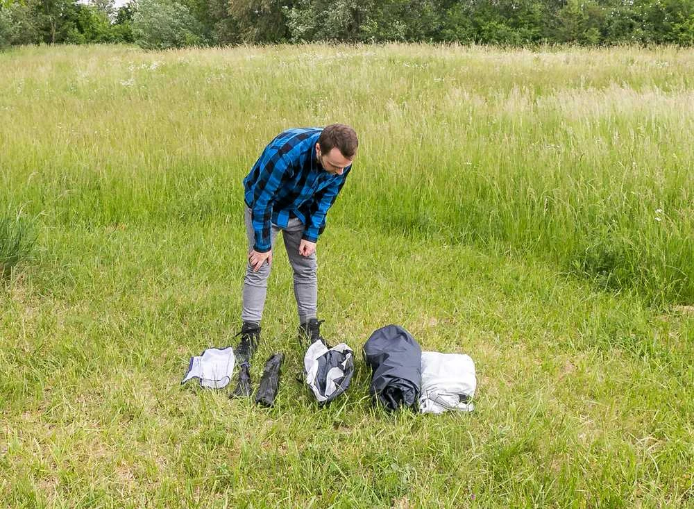 Turistinė palapinė Acra Palapinė 3 osobowy dwupowłokowy ST06 ACRA