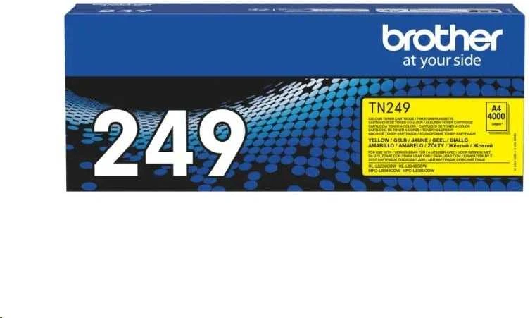 BROTHER TN249Y TONER Geltonas 4000P