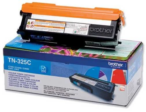 BROTHER TN-325C TONERIS HIGH CYAN 3500P