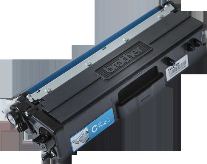 BROTHER TN-421C CYAN TONER, 1,800P