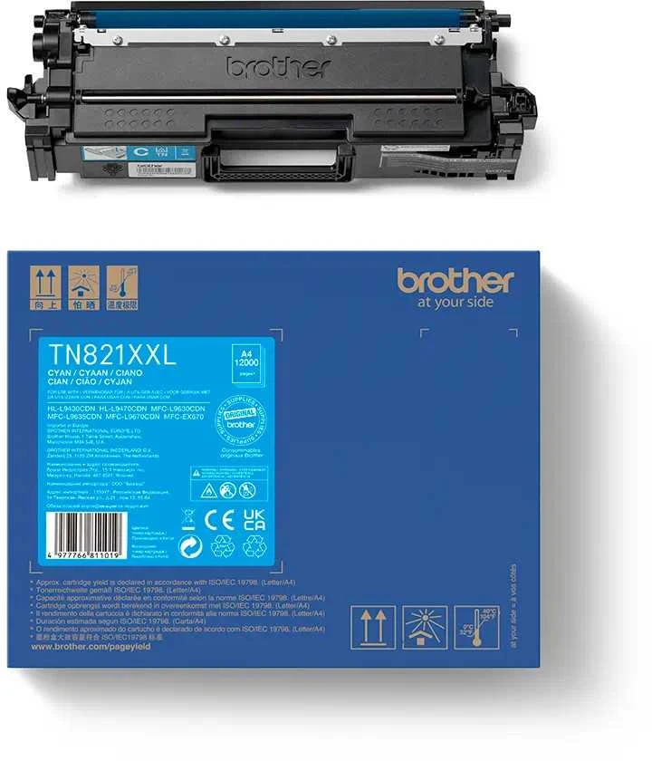Brother Brolis TN-821XXLC | Tonerio kasetė | Žydra spalva