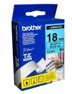 Brother TZ-541 juosta (juoda mėlyna)