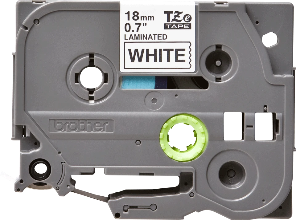 Brother | TZ-241 Laminated Tape | Juodas on Baltas | TZe | 8 m | 1.8 cm