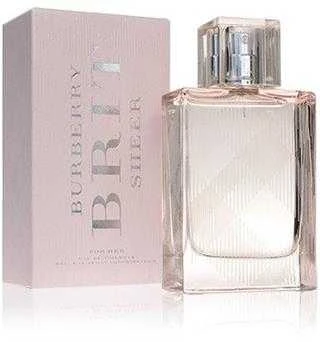 Burberry Brit Sheer EDT tualetinis vanduo moterims, 100 ml