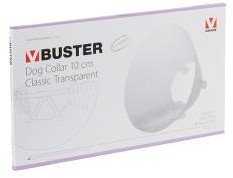 KRUUSE BUSTER Classic Dog Collar, 10 cm, Transparent, 10 pcs