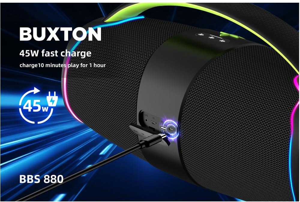 BBS 880 BATTLEFIELD BT Garsiakalbis BUXTON