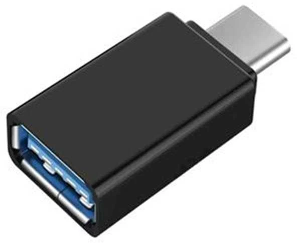 USB-C vyriškas į USB-A moteriškas adapteris