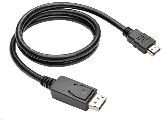 C-TECH DisplayPort į HDMI laidas, 1m, juodas